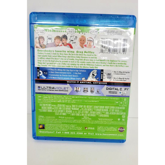 Diary of a Wimpy Kid: Dog‎ Days (Blu-Ray Disc Only) - Picture 3 of 3